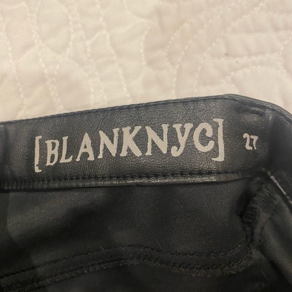 Blank NYC leather pants - Picture 3 of 3